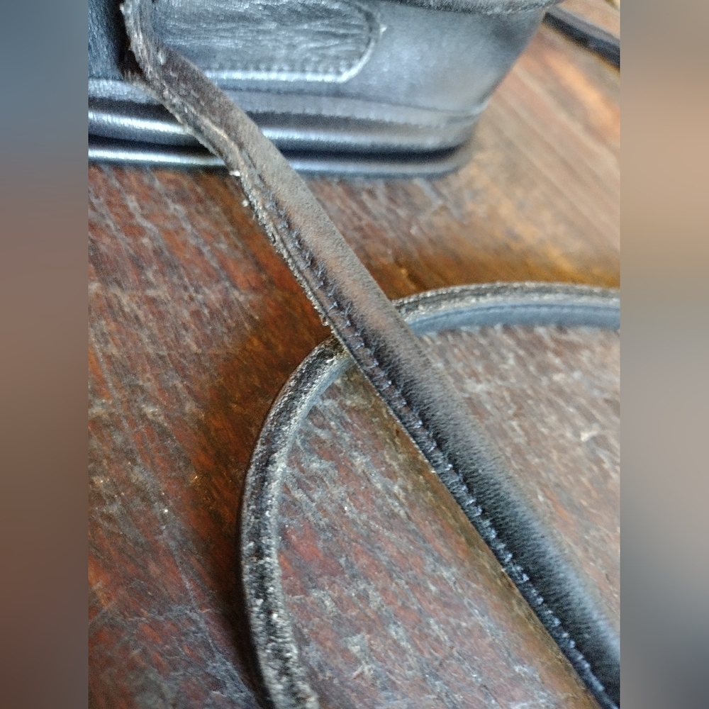 Coach Vintage Black Dinky Crossbody Handbag - Picture 8 of 12